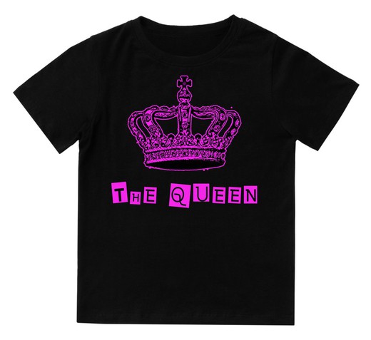 Camiseta para niño Corona Queen