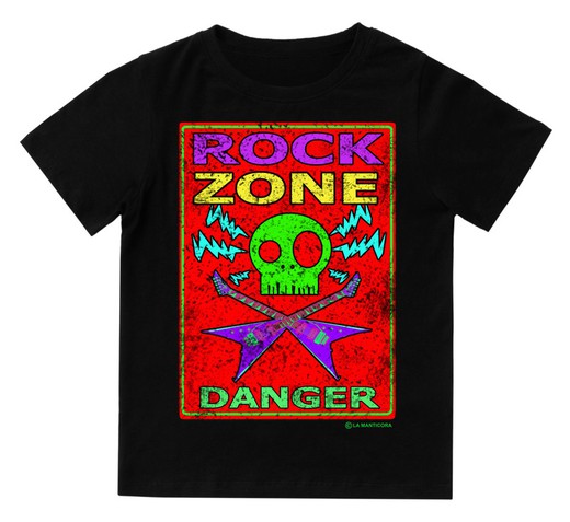 Camiseta para niño Rock Zone
