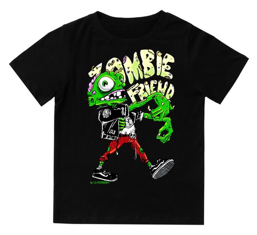 Camiseta para niño Zombie Friends
