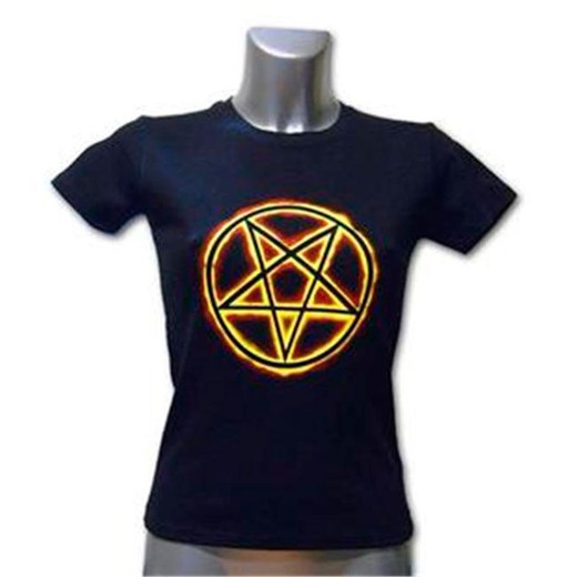 T-shirt Pentagramme de feu