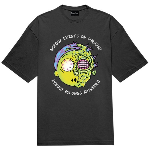 CAMISETA RICK AND MORTY NOBODY EXISTS ON PURPOSE