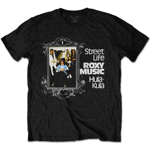 Camiseta Roxy Music unisex: Street Life Hula-Kula