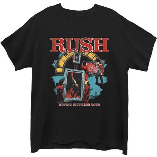 Camiseta Rush unisex: Moving Pictures