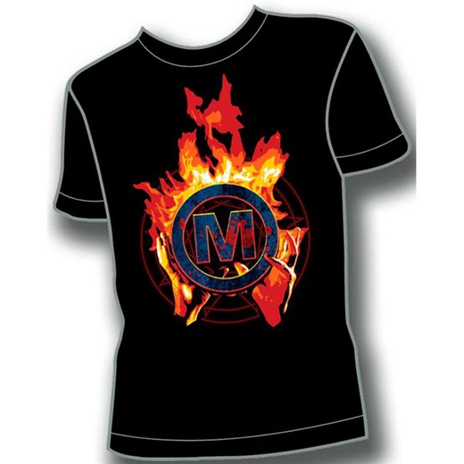 T-Shirt Slpiknot - Flamming Maggot