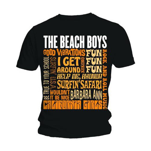 Camiseta The Beach Boys unisex: Best of SS