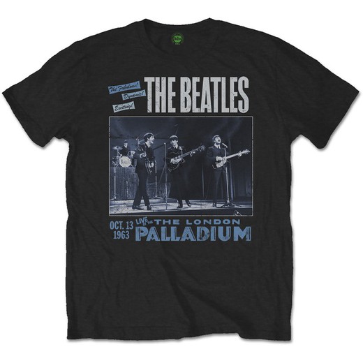 Camiseta The Beatles unisex: 1963 The Palladium