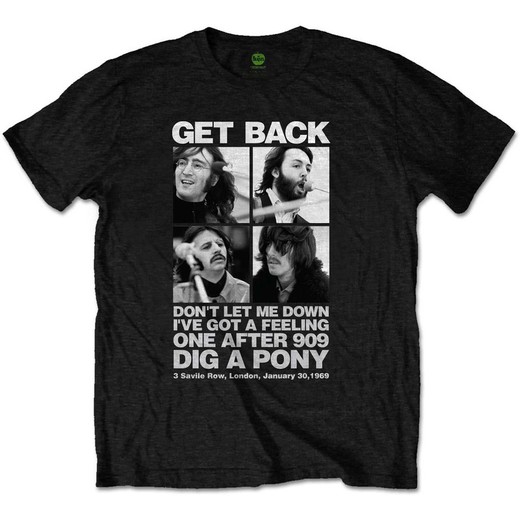 Camiseta The Beatles unisex: 3 Savile Row