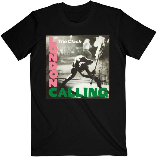 Camiseta The Clash unisex: London Calling