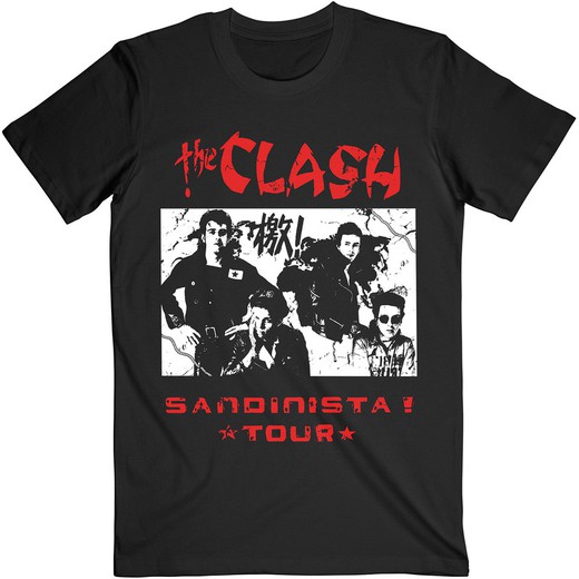 Camiseta The Clash unisex: Sandinista