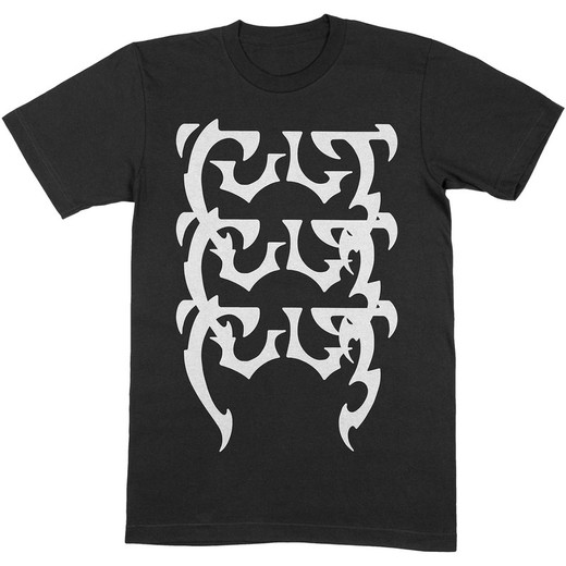Camiseta The Cult unisex: Repeating Logo
