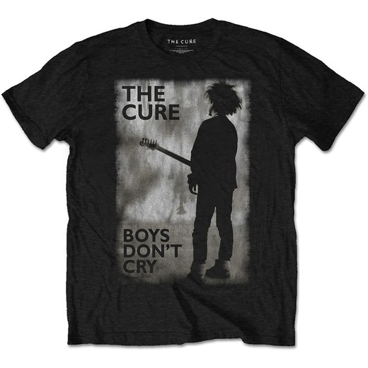 Camiseta The Cure unisex: Boys Don't Cry Black & White