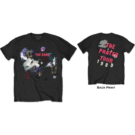 Camiseta The Cure unisex: The Prayer Tour 1989 (Back Print)
