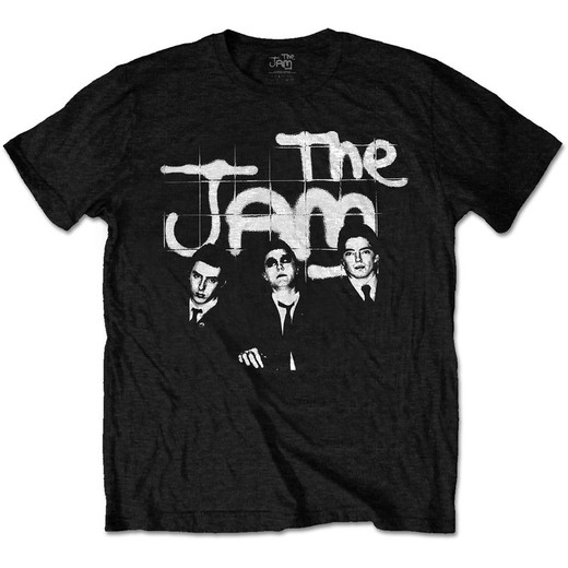 Camiseta The Jam unisex: B&W Group Shot