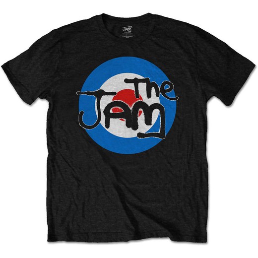 Camiseta The Jam unisex: Target Logo (Soft Hand Inks)