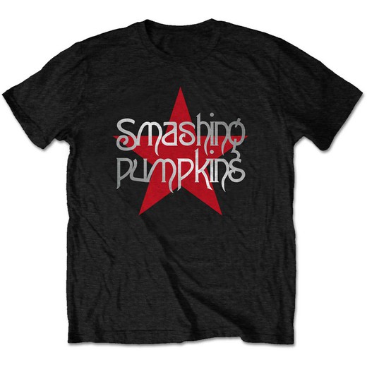 Camiseta The Smashing Pumpkins unisex: Star Logo