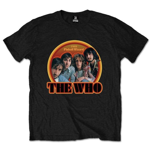 Camiseta The Who unisex: 1969 Pinball Wizard (Retail Pack)