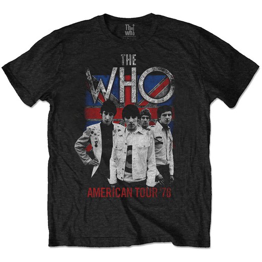 Camiseta The Who unisex: American Tour '79 (Eco-Friendly)