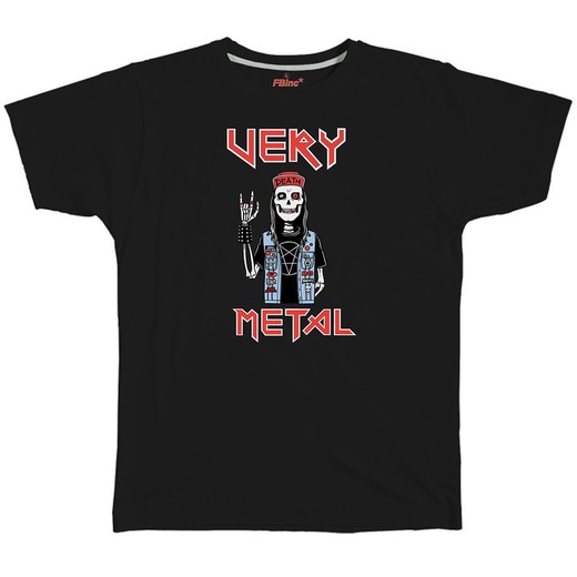 Camiseta very metal