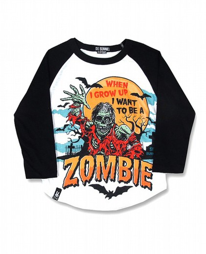 Camiseta manga larga Zombie