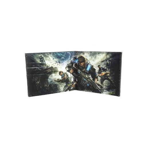 Portefeuille Gears Of War - Logo et intérieur imprimé