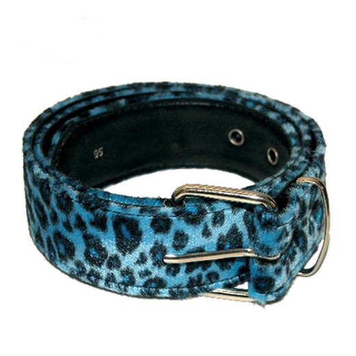 Ceinture de cheveux bleue