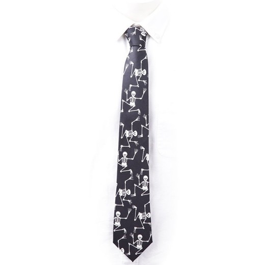 Scheletri bianchi della cravatta larga
