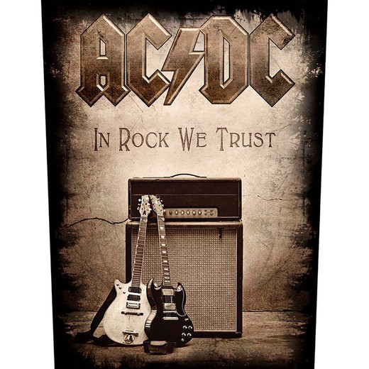 Espaldera AC/DC: In Rock We Trust