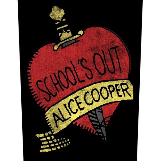 Espaldera Alice Cooper: School's Out