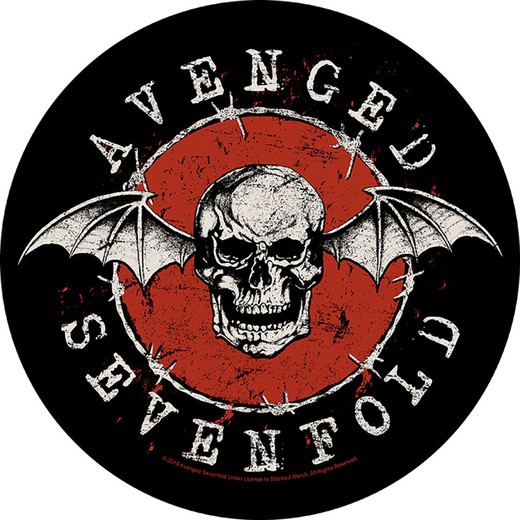 Espaldera Avenged Sevenfold: Distressed Skull