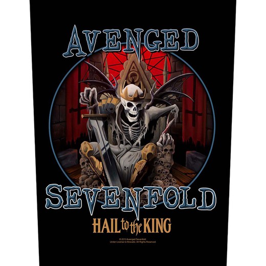 Espaldera Avenged Sevenfold: Hail To The King