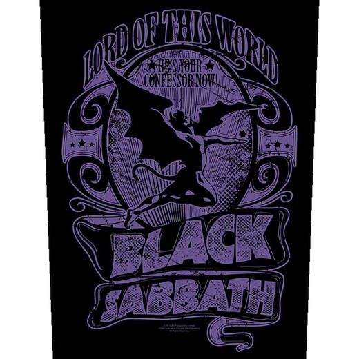 Black Sabbath - Lord Of This World Backpatches