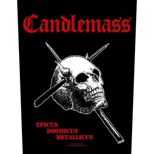 Espaldera Candlemass: Epicus Doomicus Metallicus