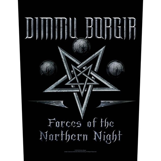 Espaldera Dimmu Borgir: Forces of the Northern Night