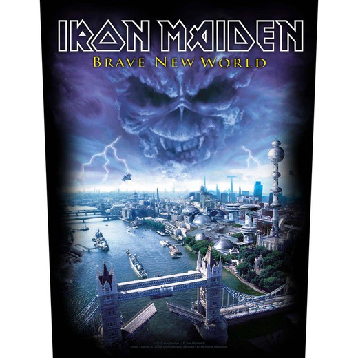 Espaldera Iron Maiden: Brave New World