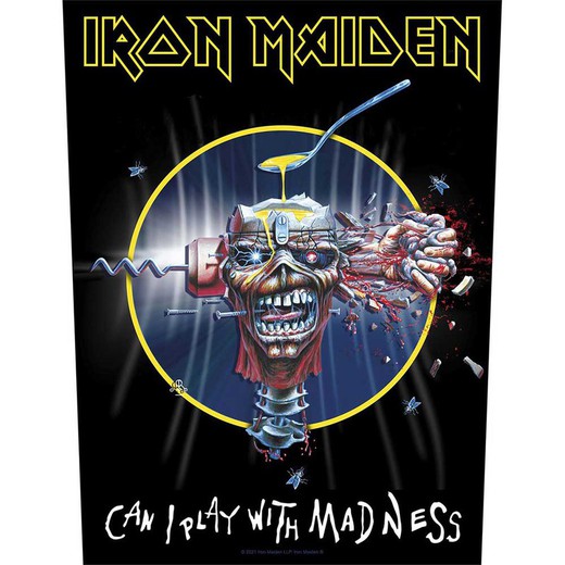 Espaldera Iron Maiden: Can I Play With Madness