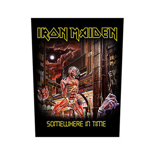 Espaldera Iron Maiden: Somewhere In Time