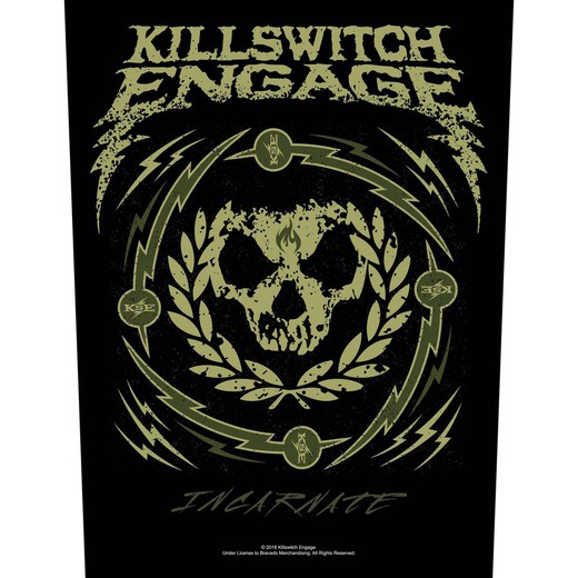 Espaldera Killswitch Engage: Skull Wreath