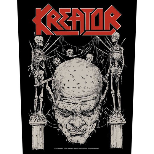 Espaldera Kreator: Skull & Skeletons