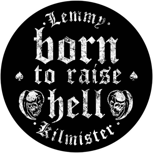 Espaldera Lemmy: Born to Raise Hell