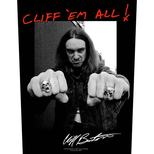 Espaldera Metallica: Cliff 'Em All!