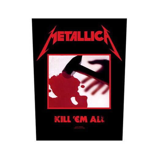 Metallica - Kill Em All Backpatches