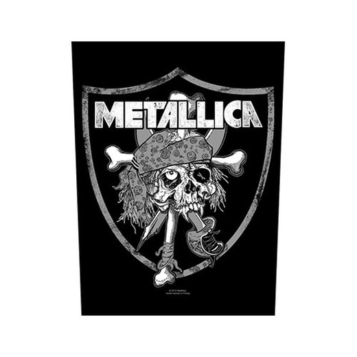 Espaldera Metallica: Raiders Skull