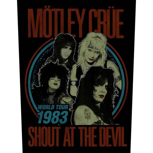 Espaldera Motley Crue: Shout at the Devil World Tour 83