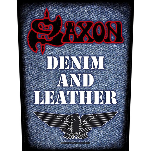 Espaldera Saxon: Denim & Leather