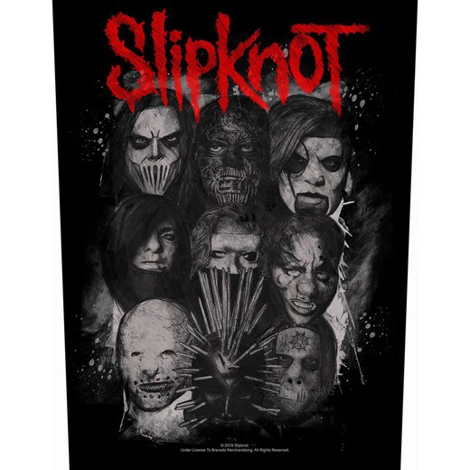 Espaldera Slipknot: We Are Not Your Kind Masks