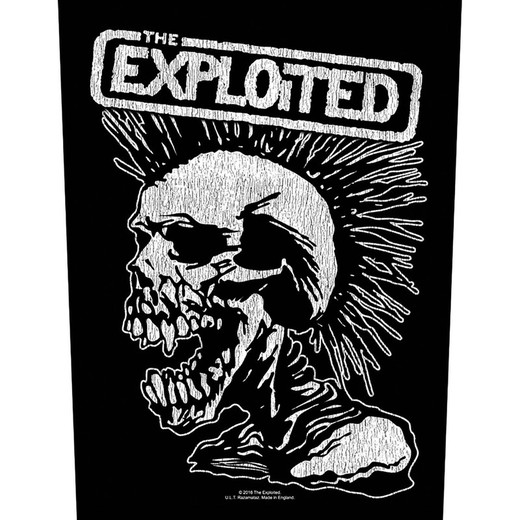 Espaldera The Exploited: Vintage Skull