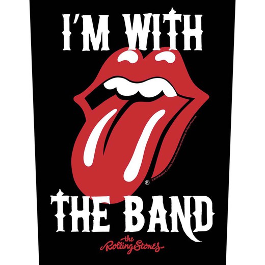 Espaldera The Rolling Stones: I'm with the Band