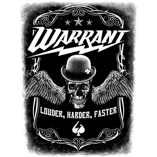 Espaldera Warrant: Louder Harder Faster