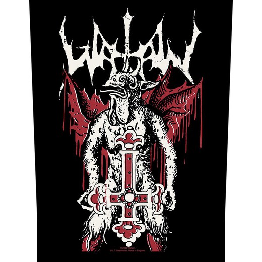 Espaldera Watain: Inverted Cross