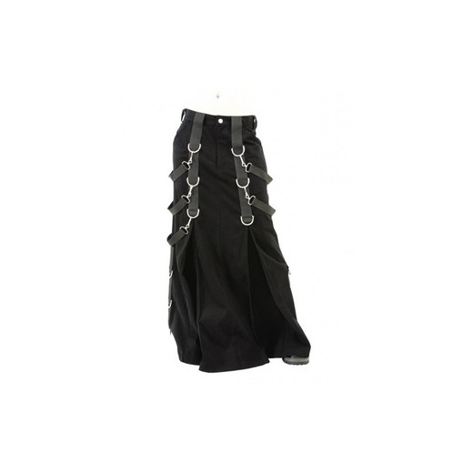 Falda Aderlass Belt Skirt Denim Black
